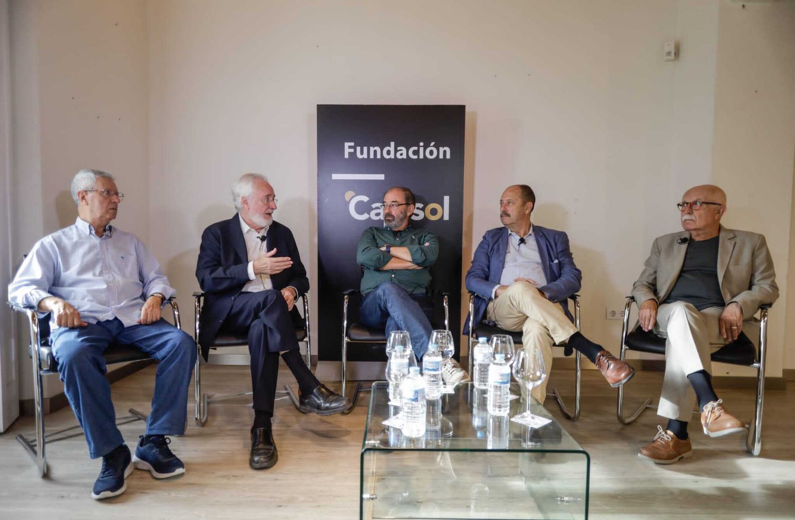 Mañana Café del Correo en 8TV. Foto Miguel Gómez