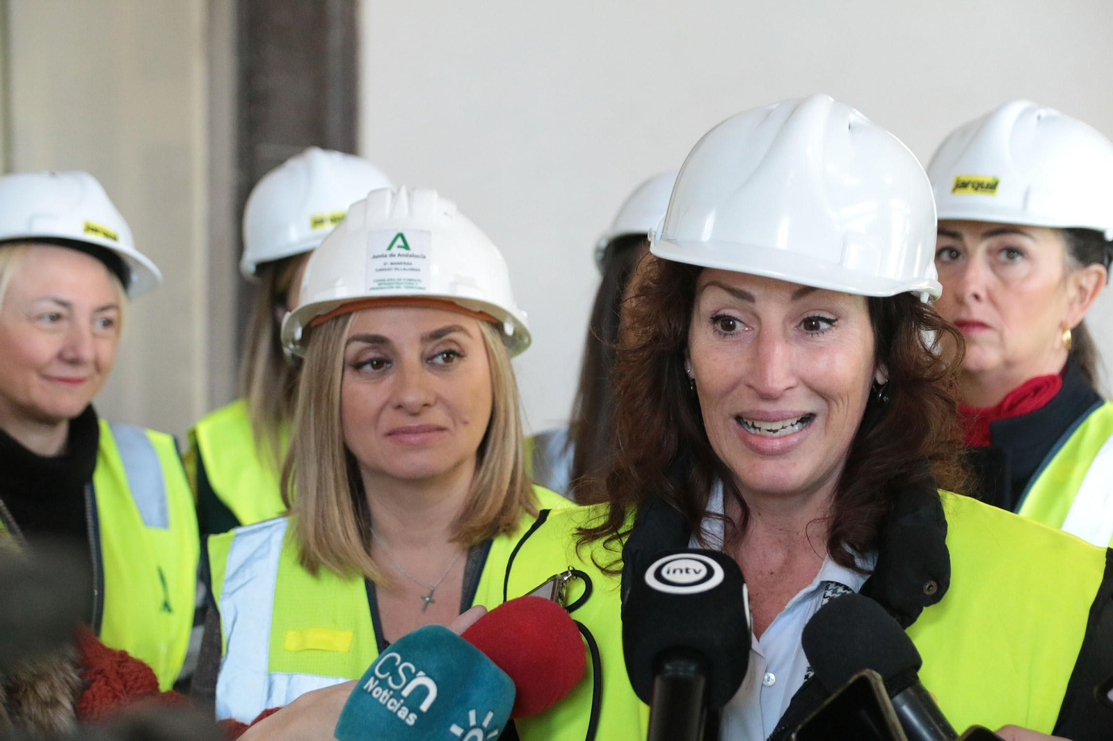 Así avanzan las obras de rehabilitación del Ayuntamiento de Almería