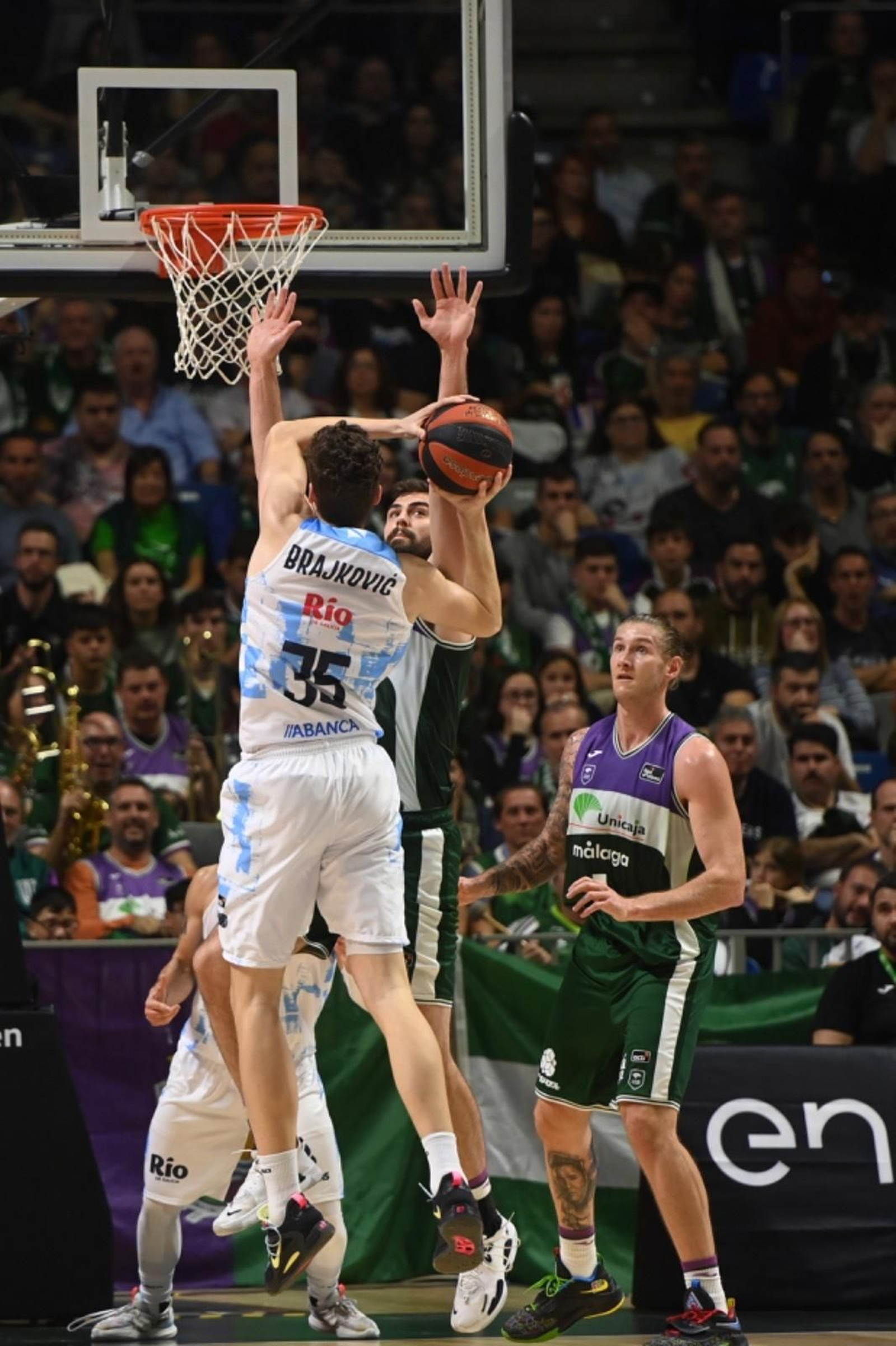 El Unicaja - Río Breogan, en fotos