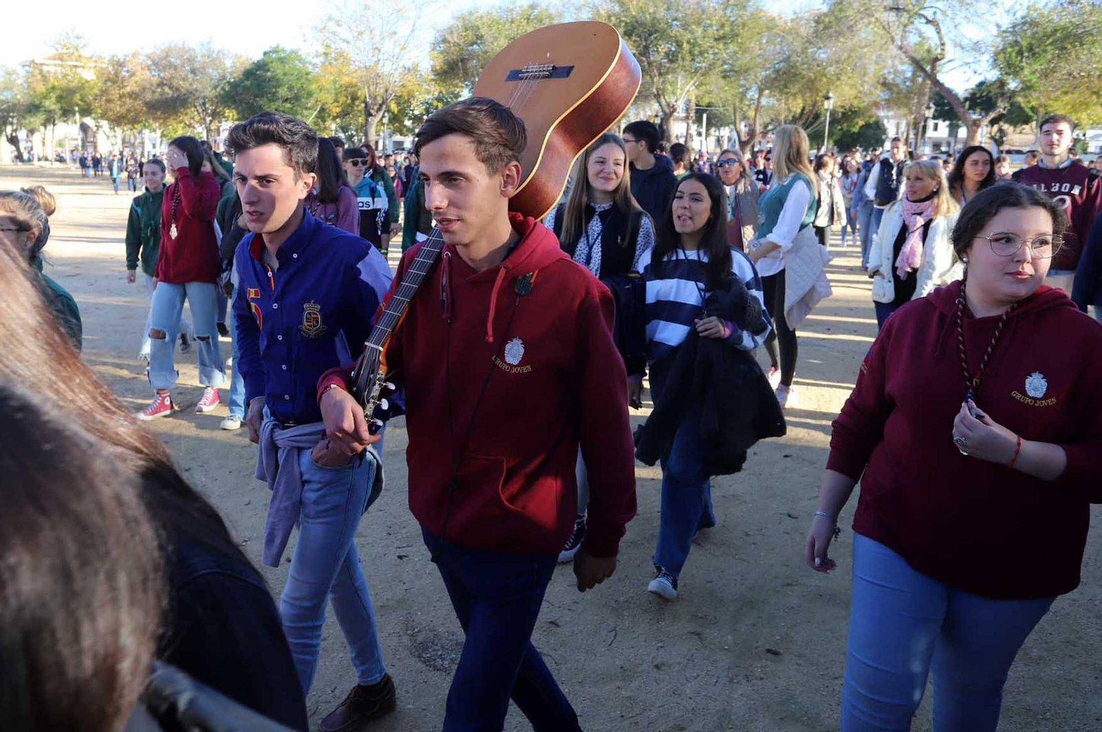 Imágenes de la Peregrinación de Jóvenes Rocieros