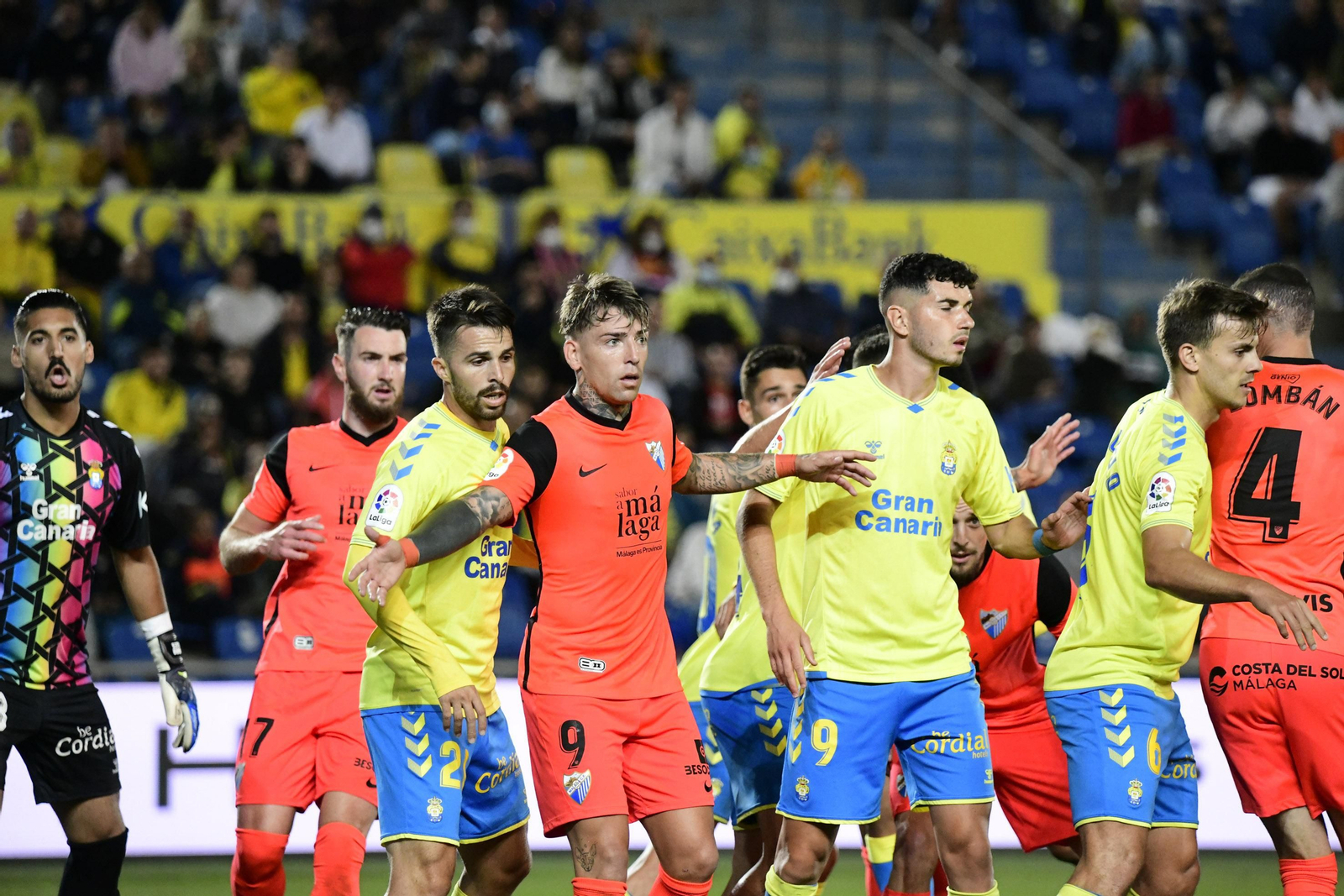 Las fotos del Las Palmas - Málaga CF