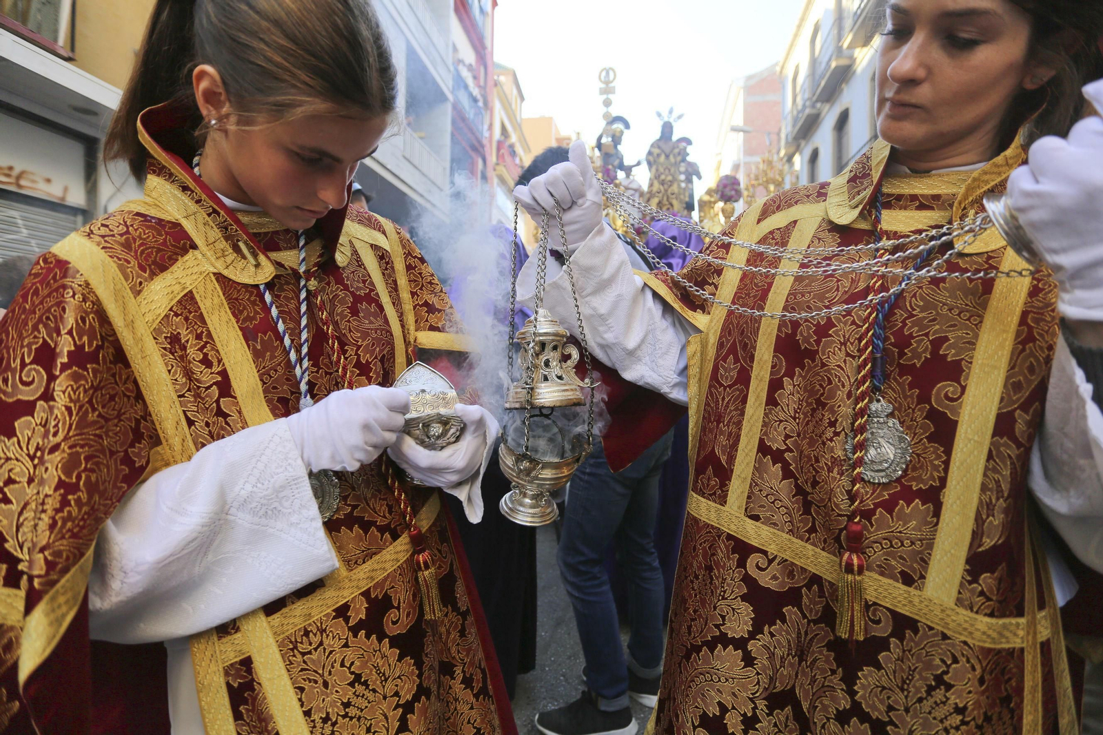 Las fotos de Sentencia en el Martes Santo en Málaga Las fotos de Sentencia en el Martes Santo en Málaga