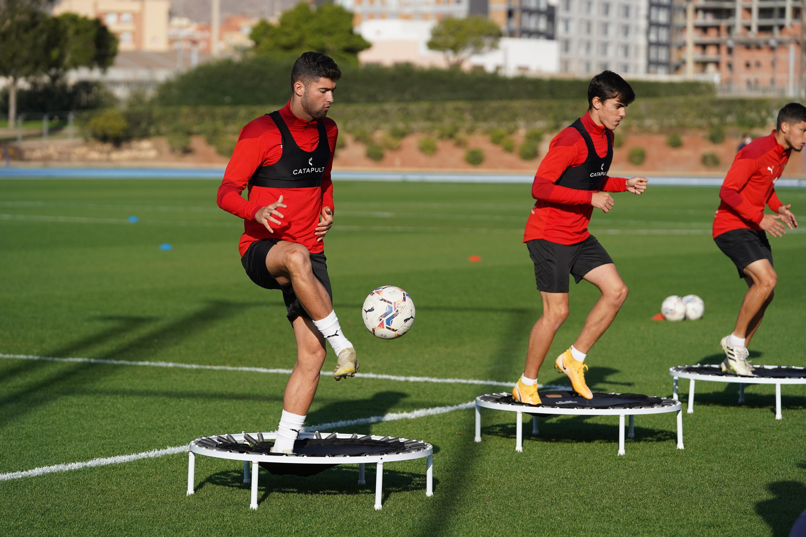 Fotogalería del entrenamiento del Almería, sábado 21