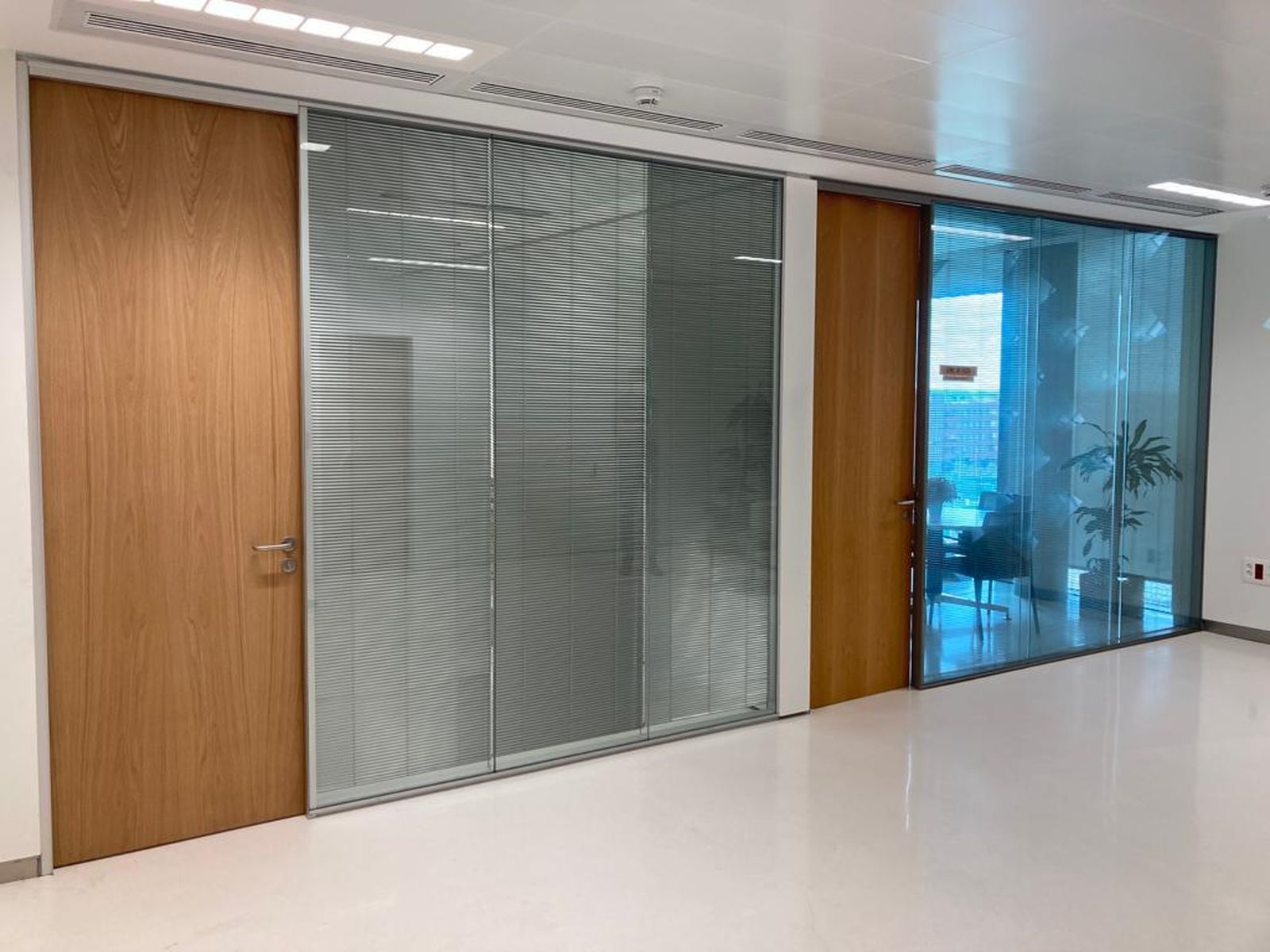 Sala habilitada en la Ciudad de la Justicia.