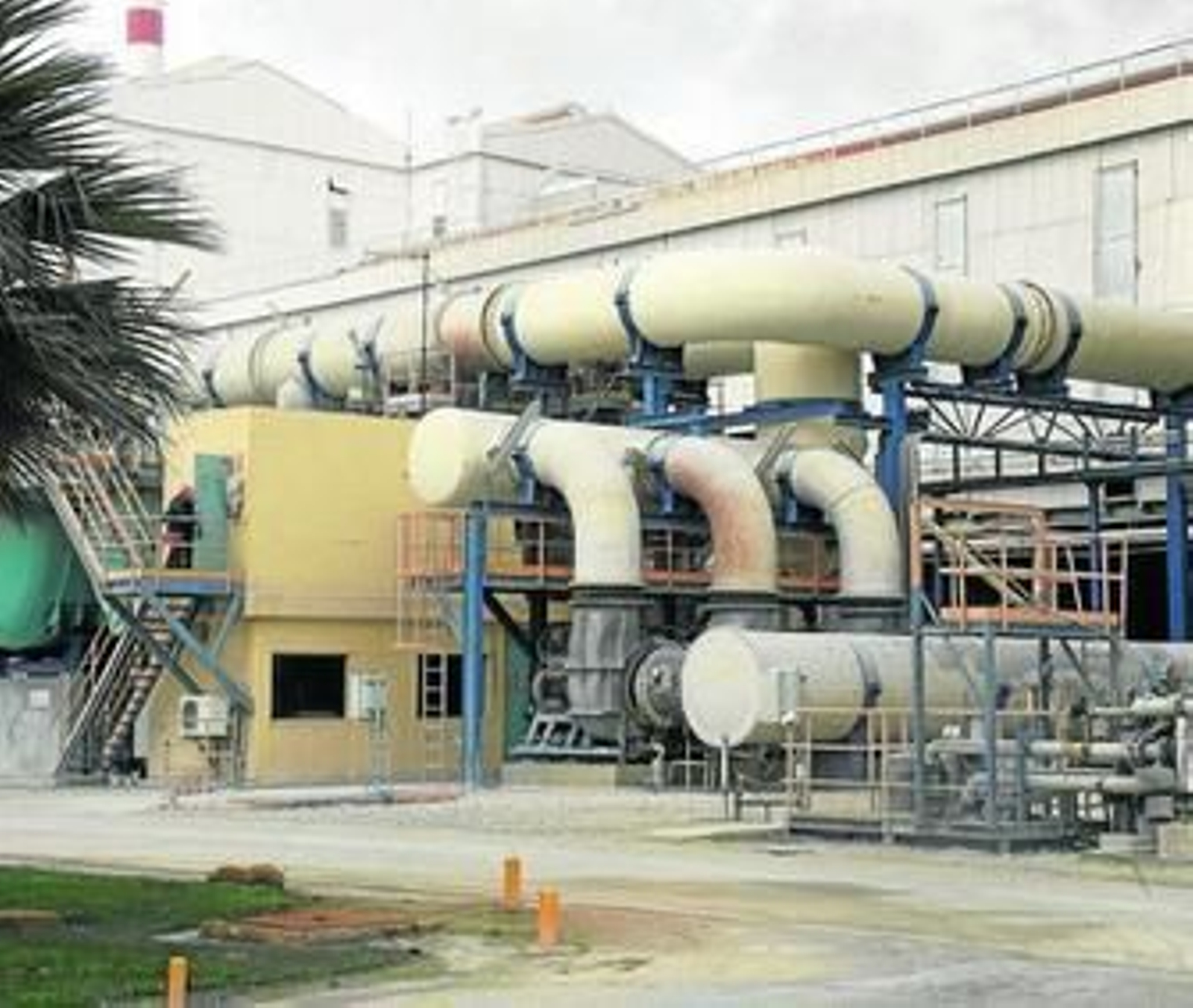 Instalaciones de Tioxide en la planta que Huntsman tiene en el Polo Químico de Huelva.