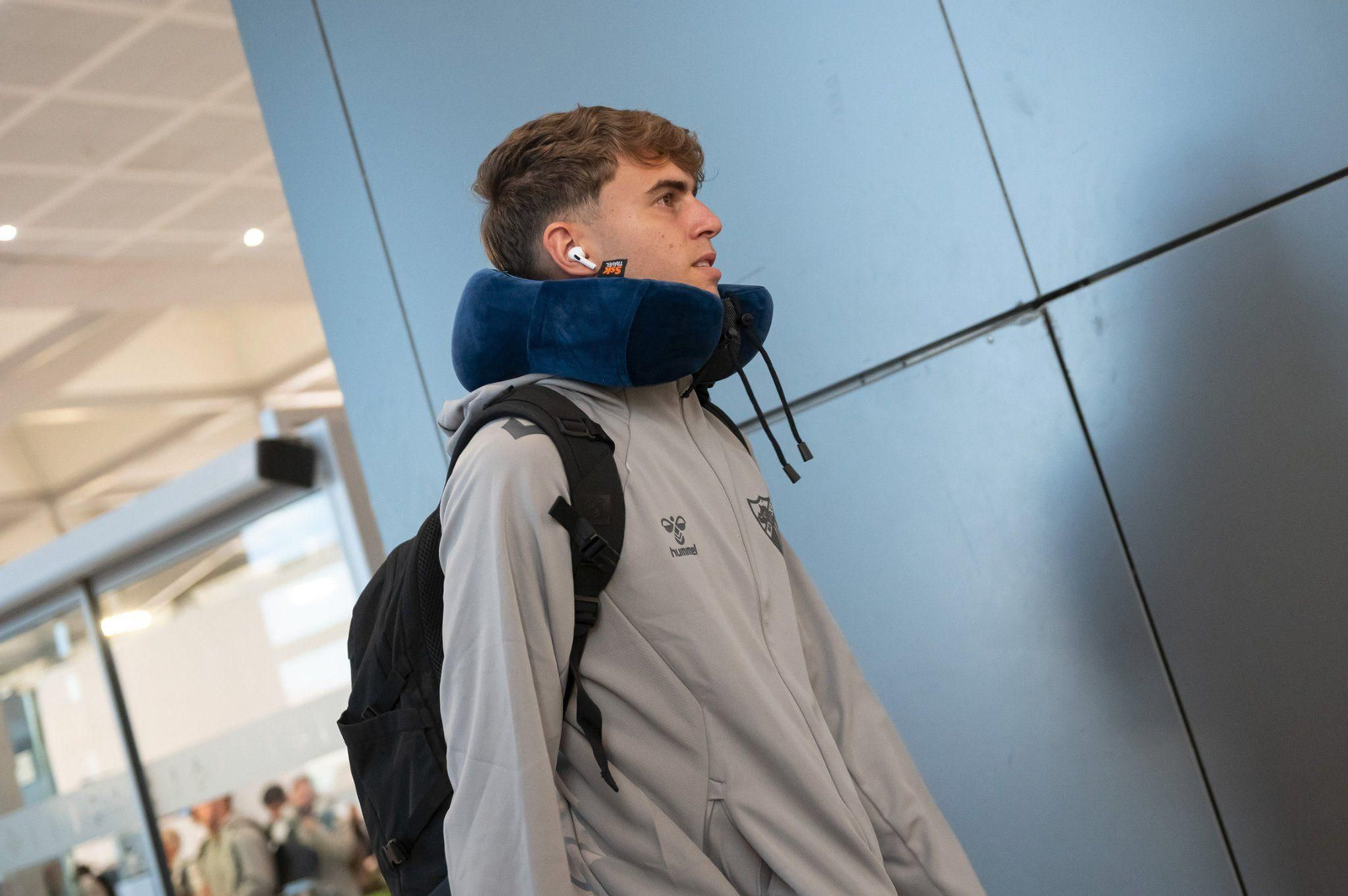 La llegada del Málaga a Oxford en un viaje diferente