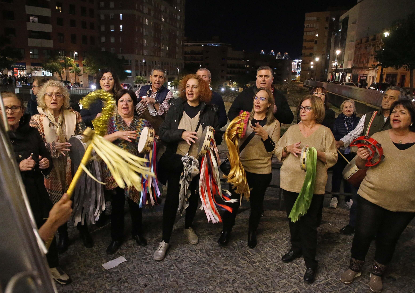 La inauguración del alumbrado navideño de Algeciras, en imágenes