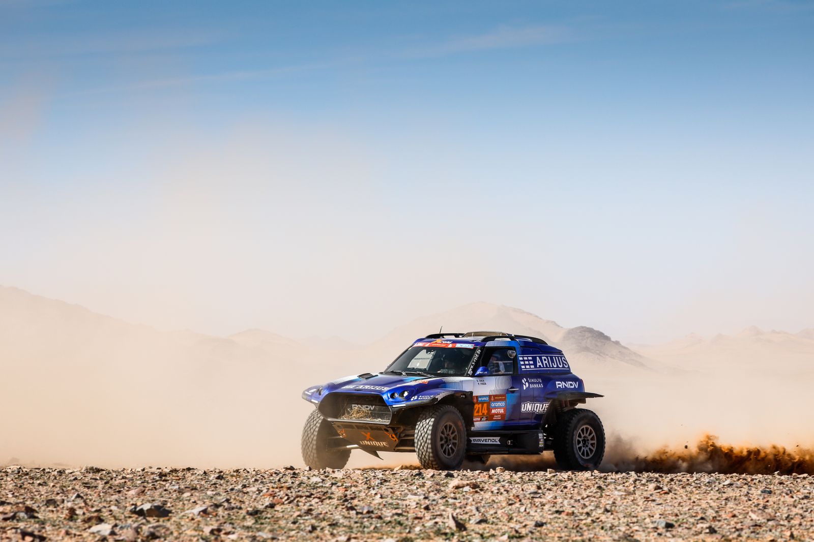 La etapa 9 del Rally Dakar, en fotos