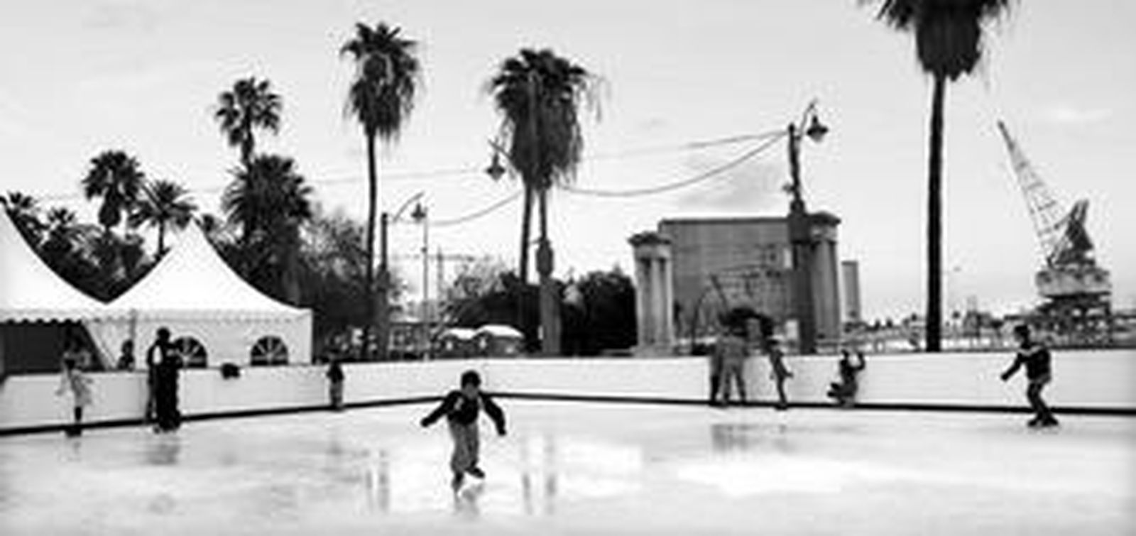 ¡A patinar frente al mar!