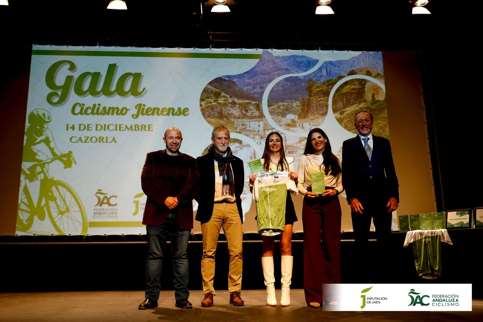 En imágenes: Cazorla, escenario de la Gala del ciclismo jiennense 2025