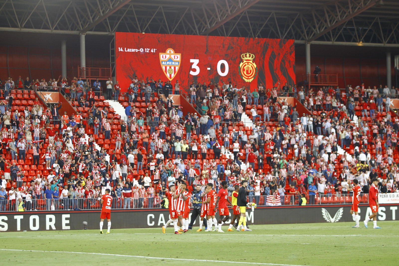 Imágenes del partido U.D. Almería-R.C.D. Mallorca