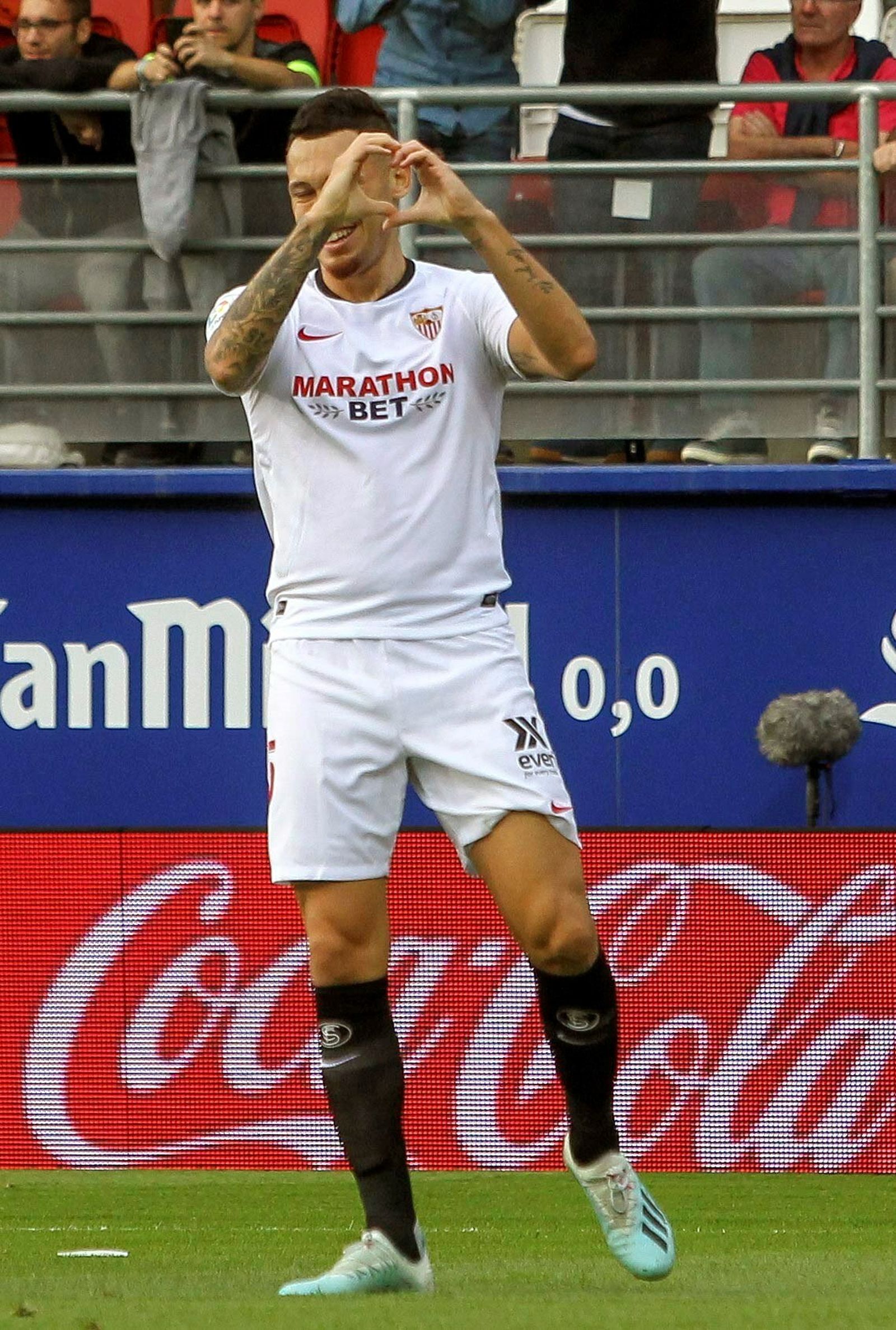 El Eibar-Sevilla FC, en imágenes