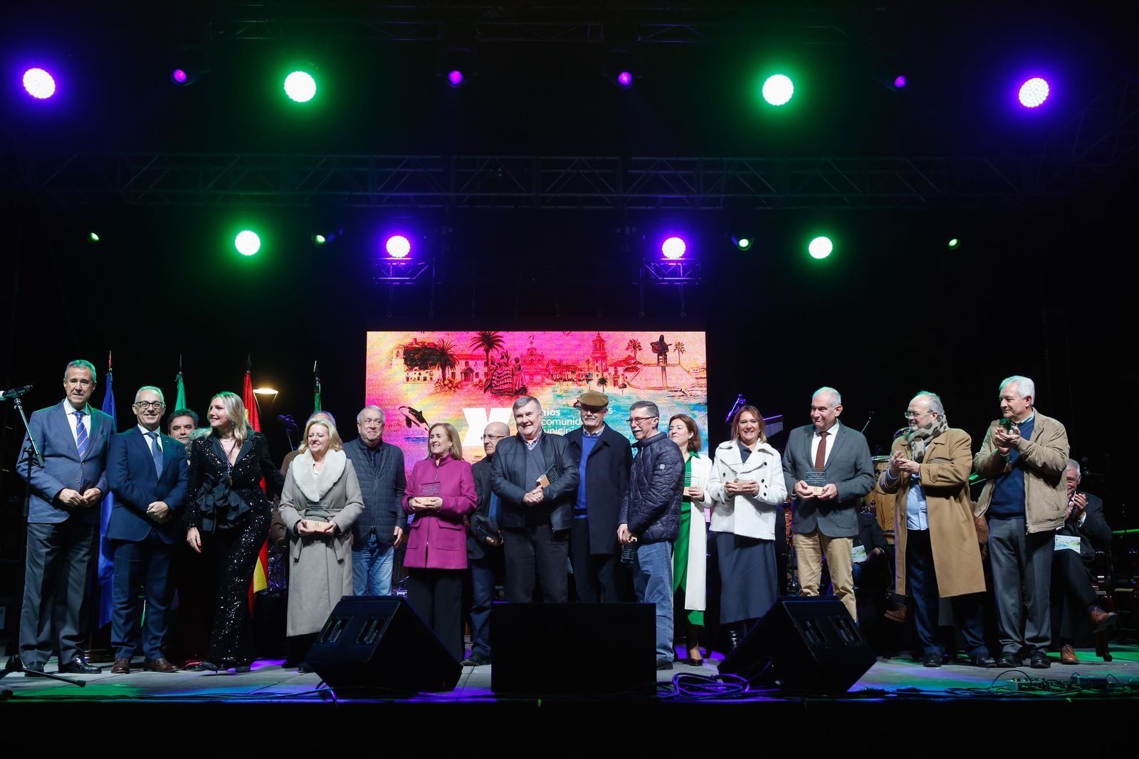 40º Aniversario de la Mancomunidad del Campo de Gibraltar. El acto que ha tenido lugar en el parque María Cristina de Algeciras en el que ha entregado los X Premios Comarcales.