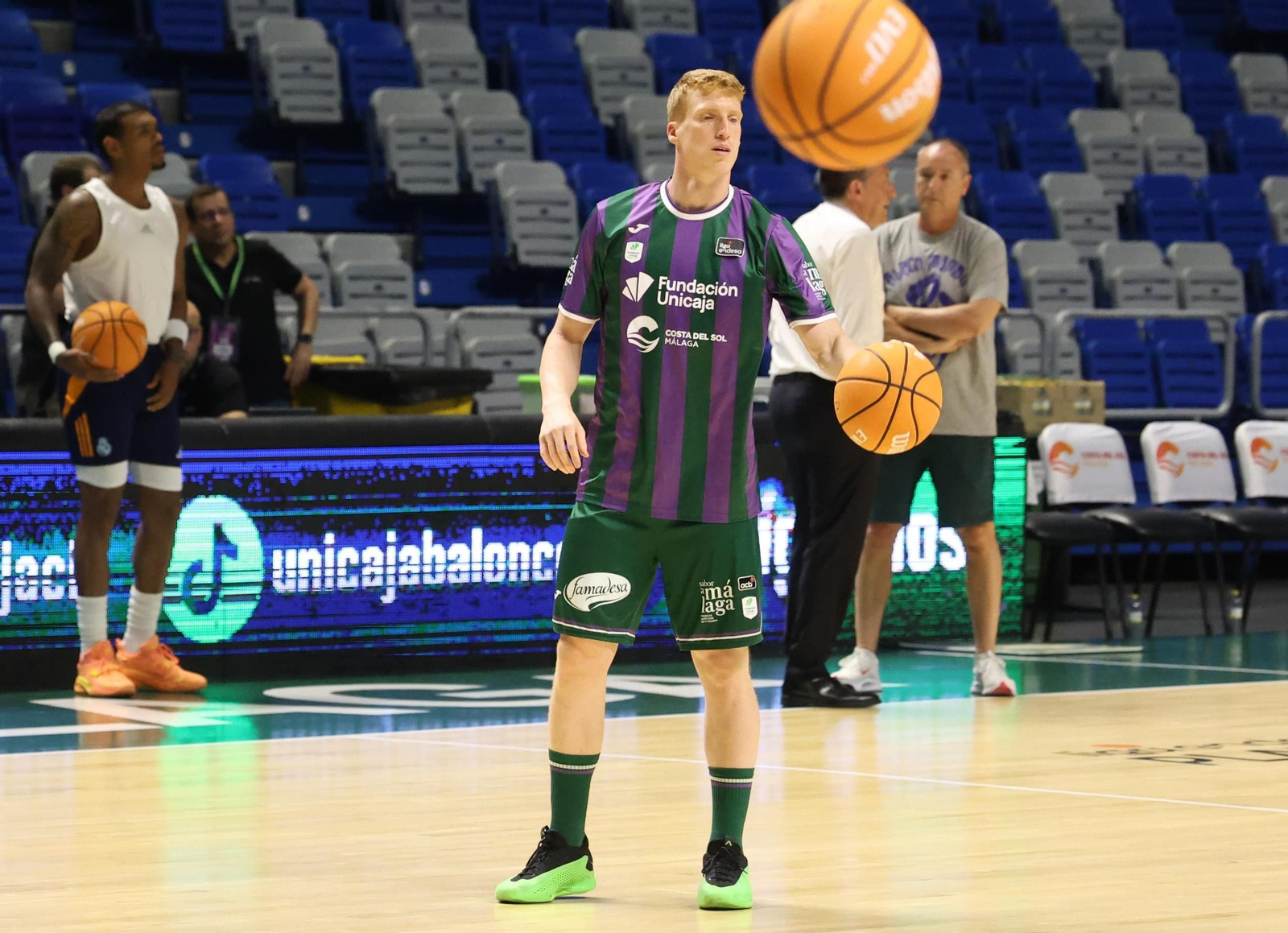 El Unicaja-Real Madrid, en fotos