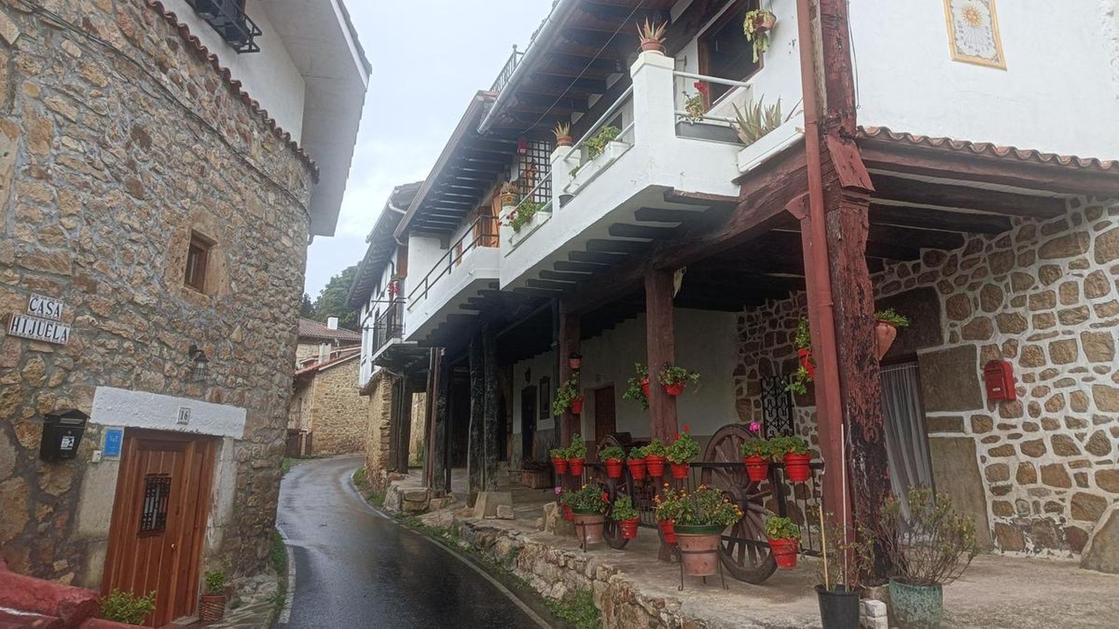 Casas típicas en La Ribera.