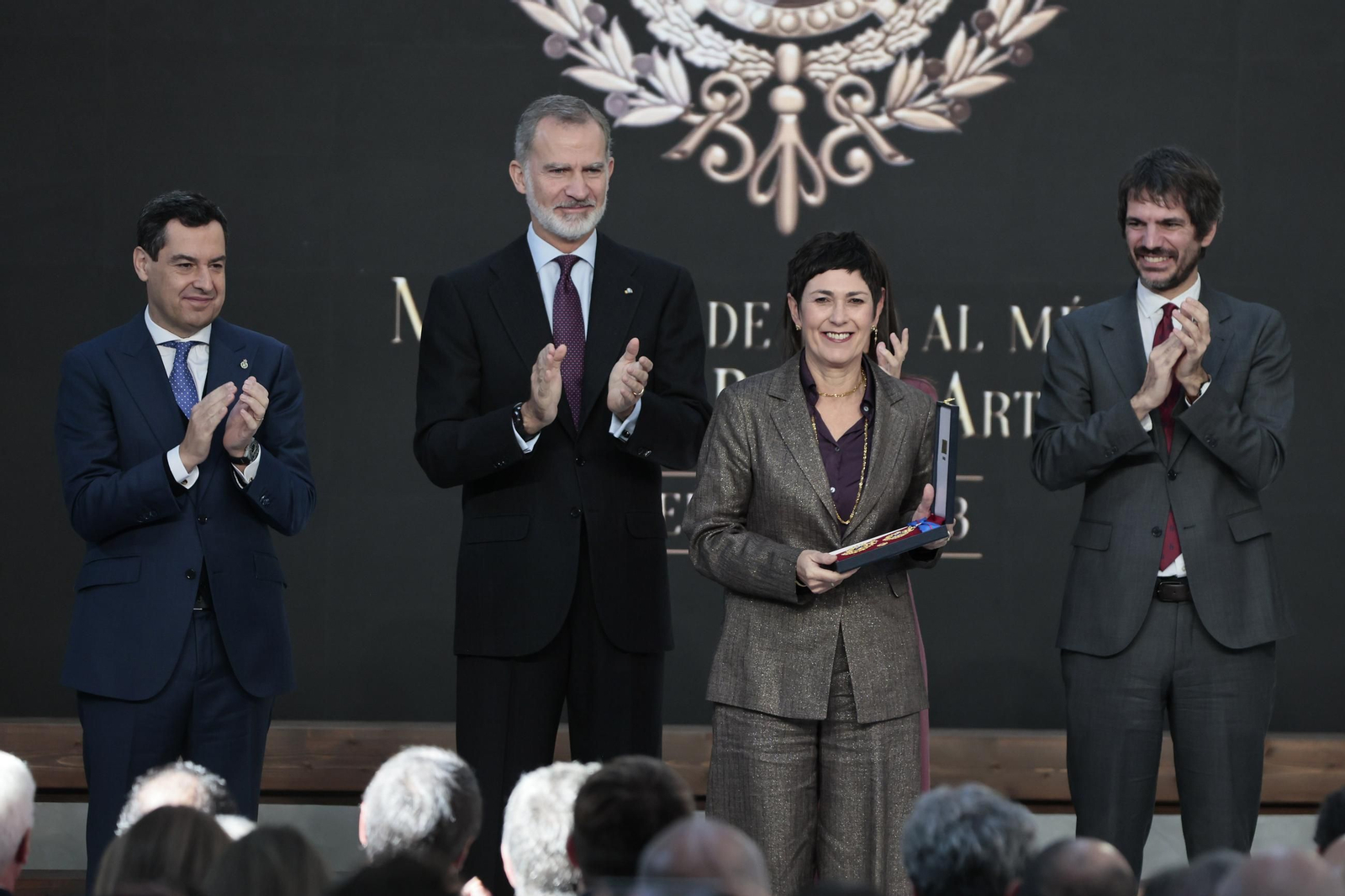 La entrega de las Medallas al Mérito en las Bellas Artes en imágenes