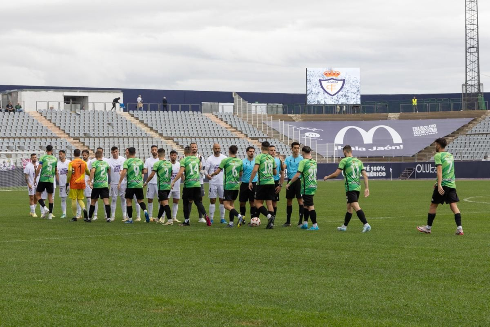 Partido Real Jaén y CD Huétor Vega, en imágenes