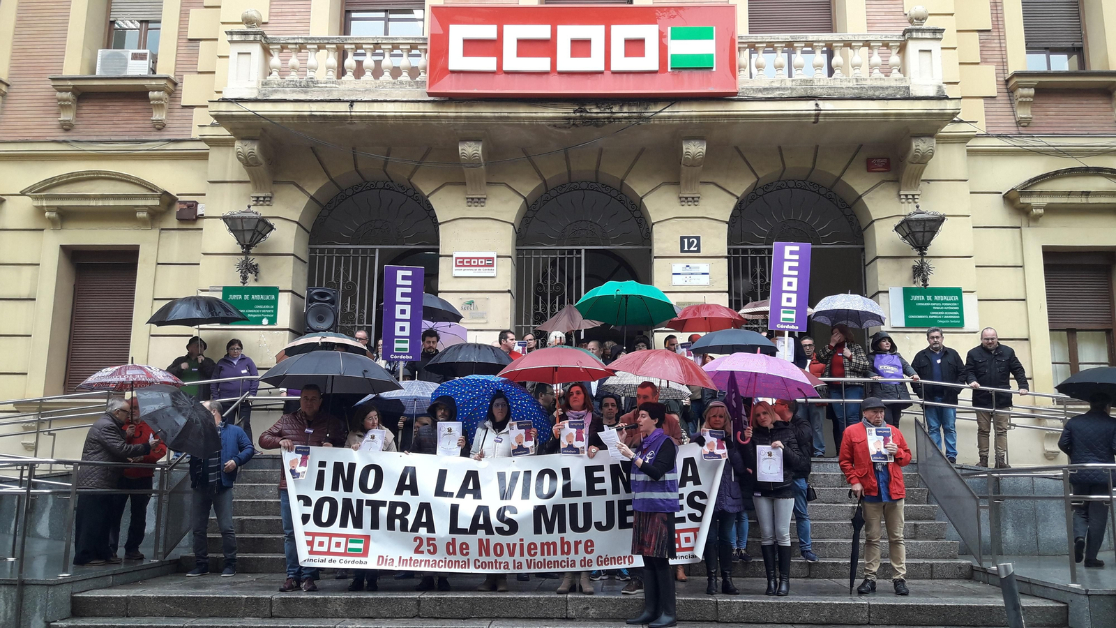 Los actos del 25-N en Córdoba, en fotografías