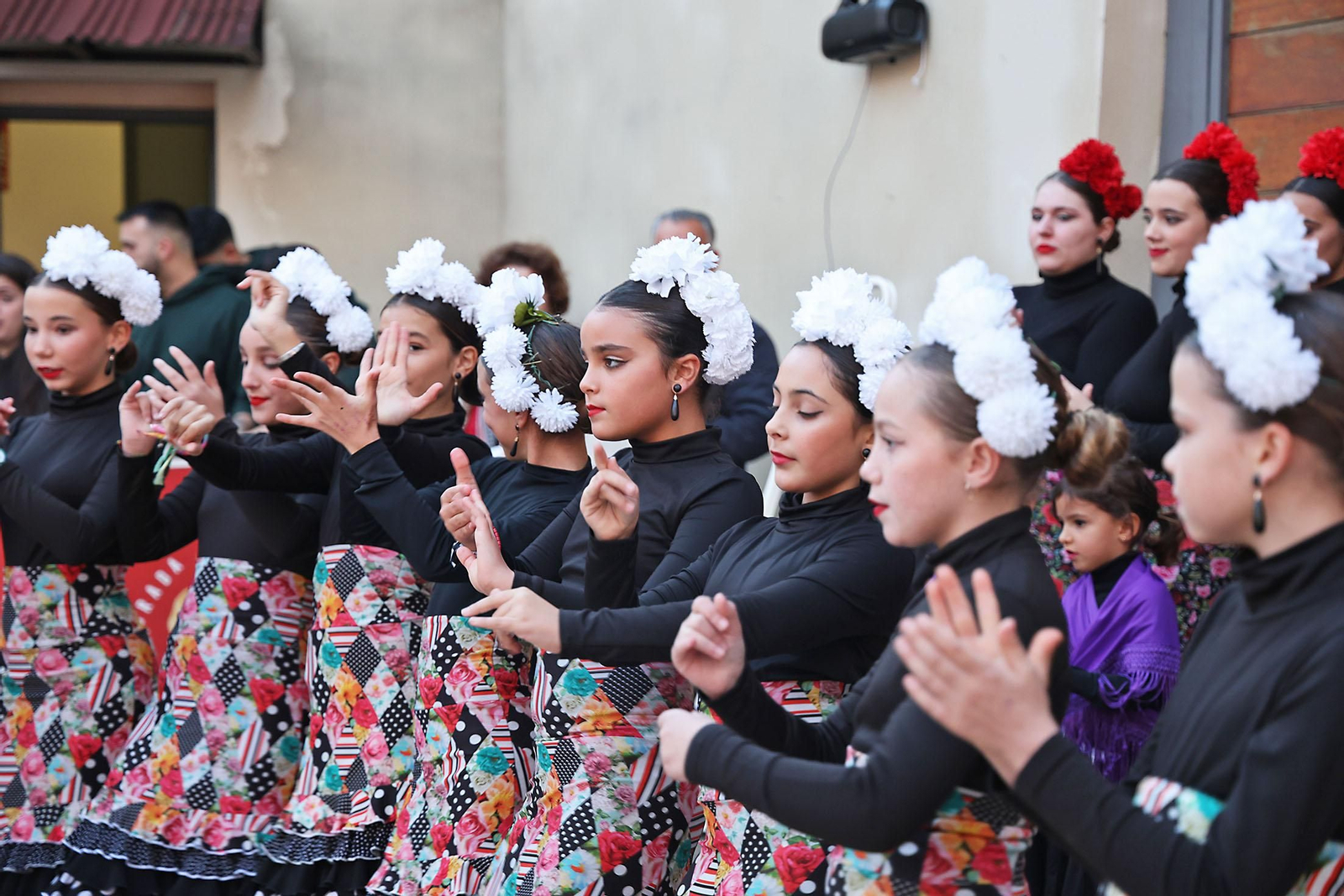 Imágenes del ambiente en la Zambomba Sor Eusebia