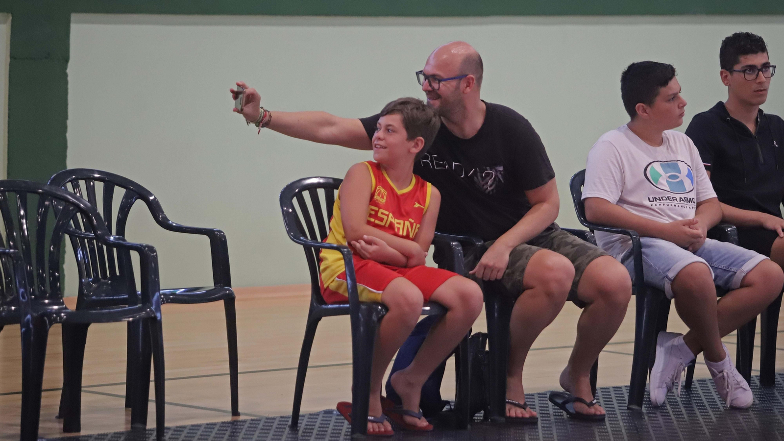 La Línea disfruta con la puesta a punto de las selecciones nacionales sub-20 y sub-22