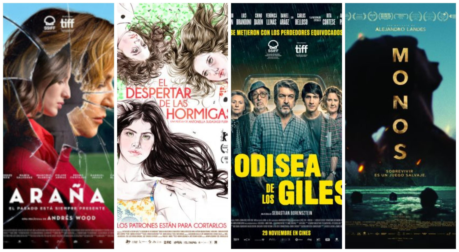Las nominadas a mejor película iberoamericana en los premios Goya 2020.