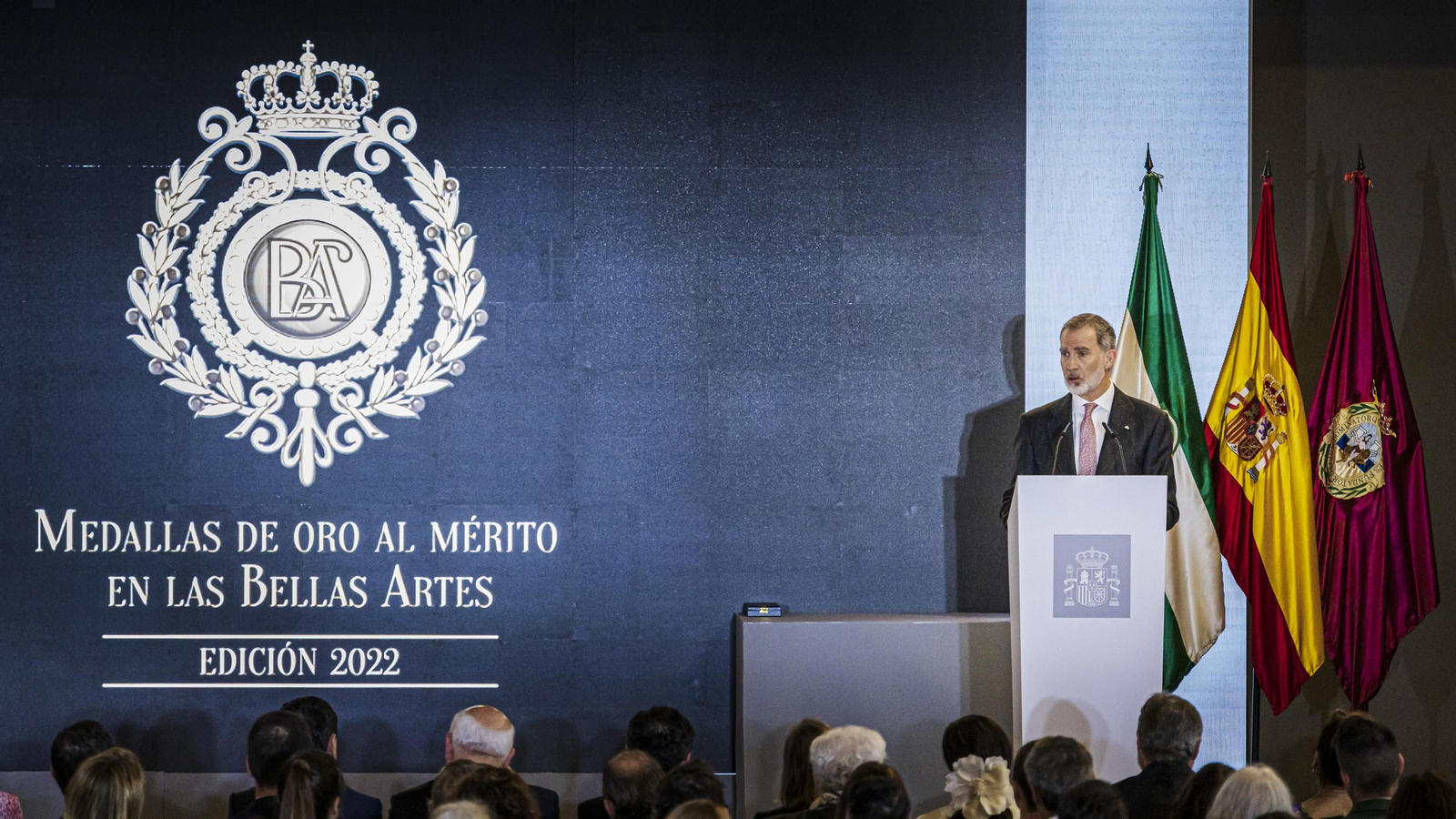 Las imágenes de la entrega de las Medallas de Oro a la cultura en Cádiz