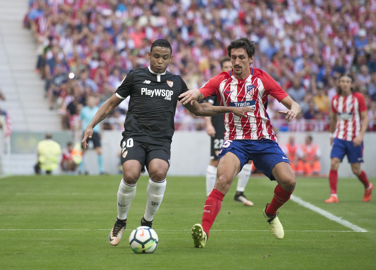 Imágenes del Atlético de Madrid- Sevilla FC