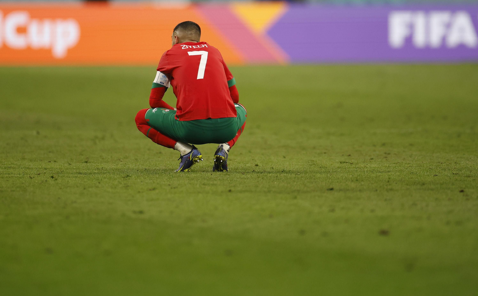 Las fotos del Croacia-Marruecos del Mundial de Qatar