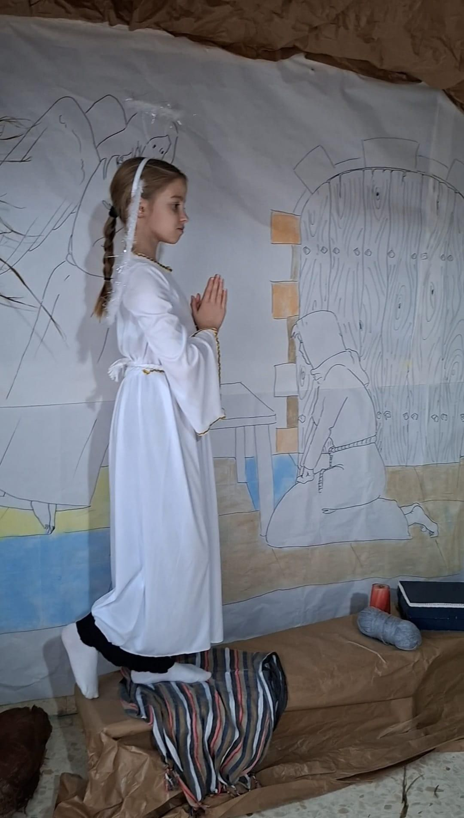 El mágico Belén Viviente de los alumnos del CEIP Manuel Siurot