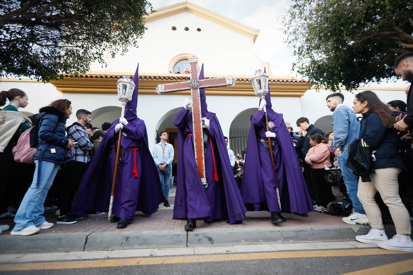 La procesión del Encuentro, en imágenes