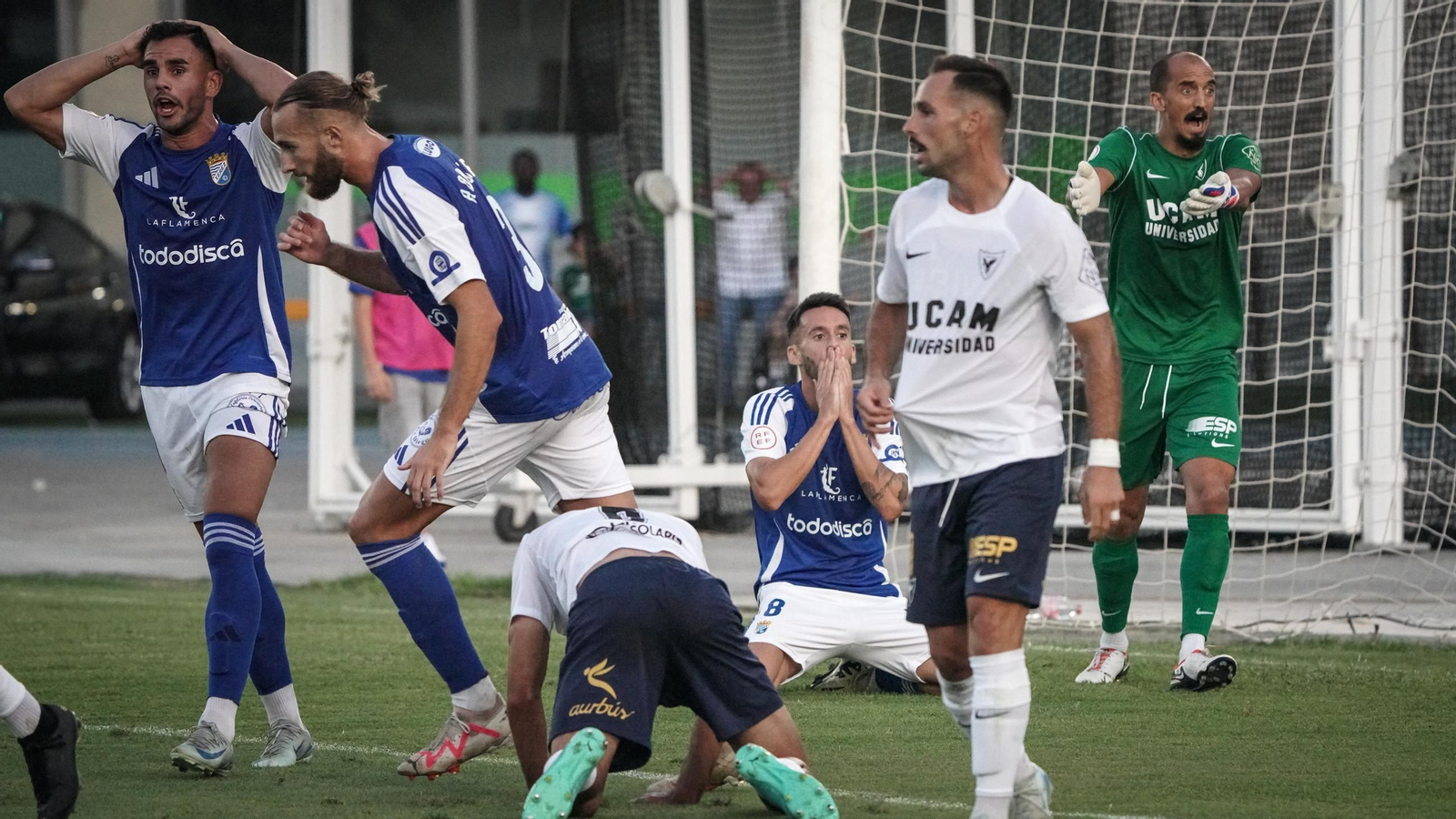 Imágenes del partido del Xerez CD - UCAM