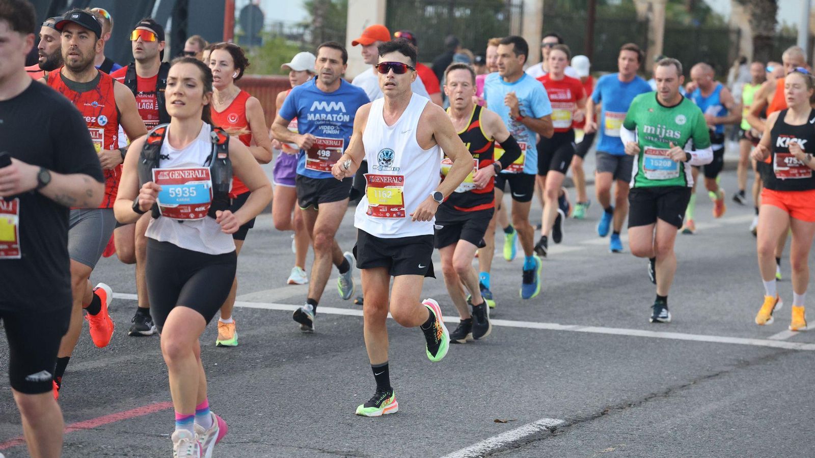 Las mejores fotos de la Maratón de Málaga 2024