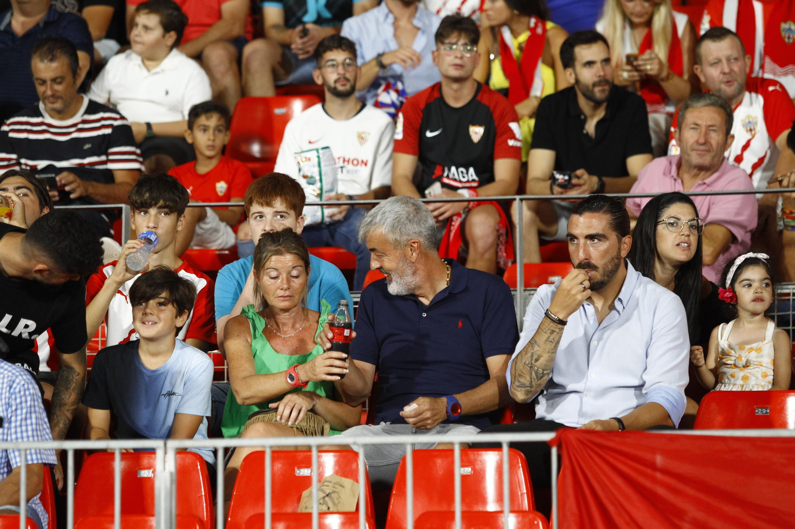 Imágenes del partido U.D. Almería-Sevilla F.C.