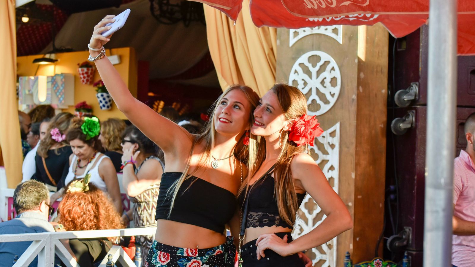 Feria de La Línea Dia de la Mujer en imagenes