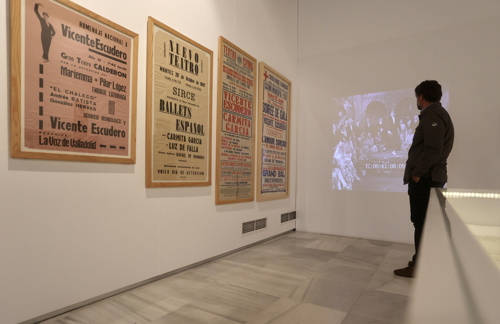 Exposición del bailarín Vicente Escudero