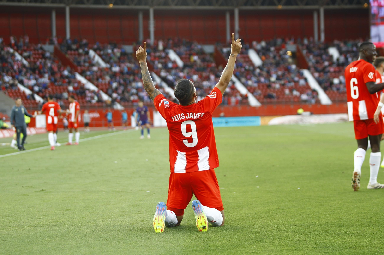 El U.D. Almería-C.D. Eldense, en imágenes