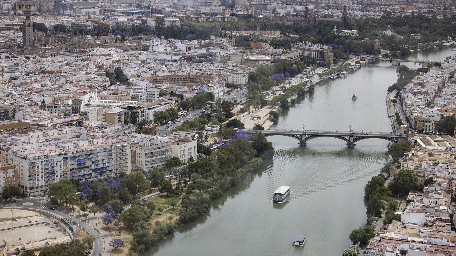 Vista de la ciudad desde Torre Sevilla.