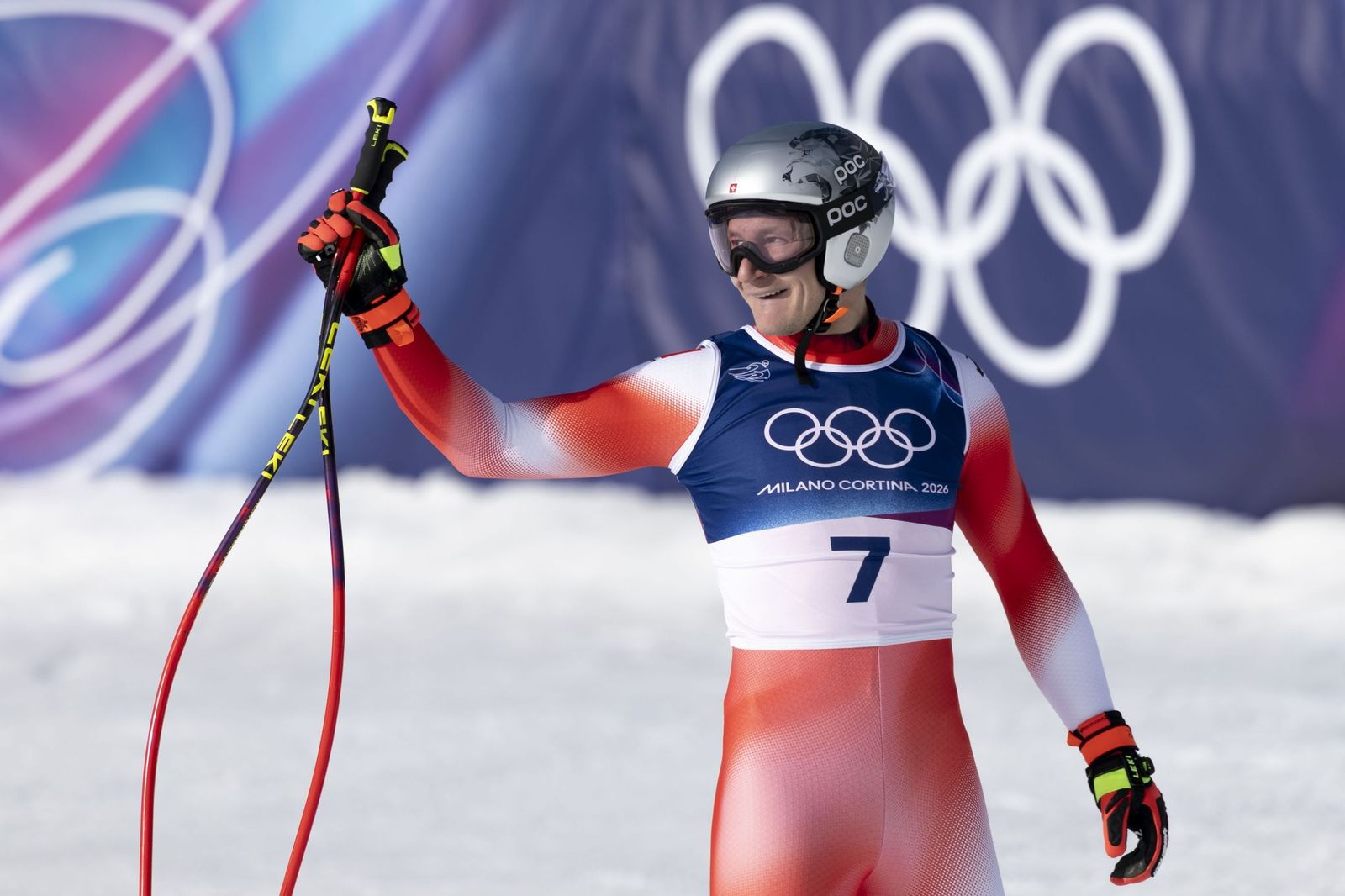 Las espectaculares fotos del descenso masculino en los Juegos Olímpicos de invierno