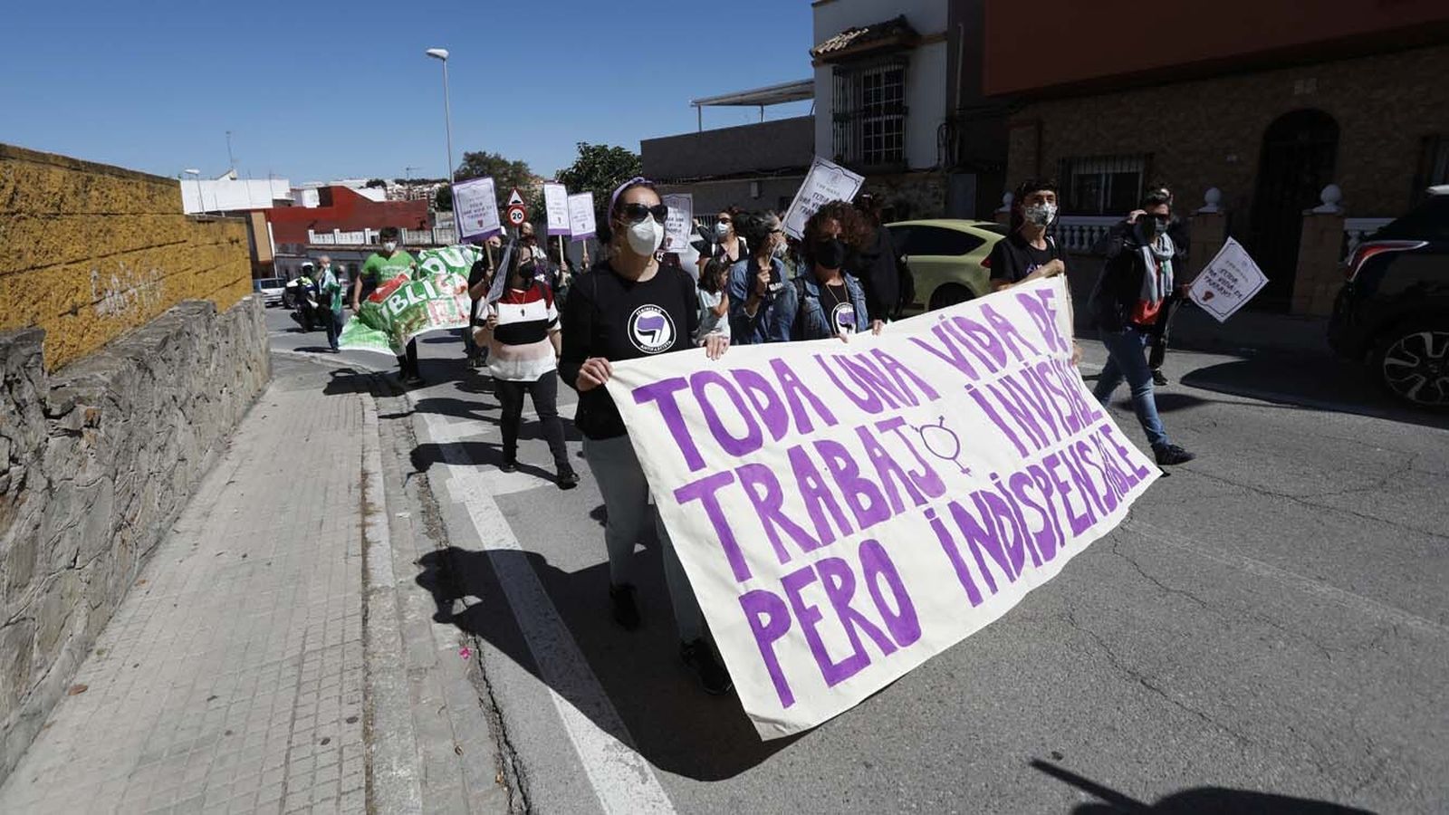 Las foto de la Manifestación del 1 de mayo celebrada por la CGT en Algeciras