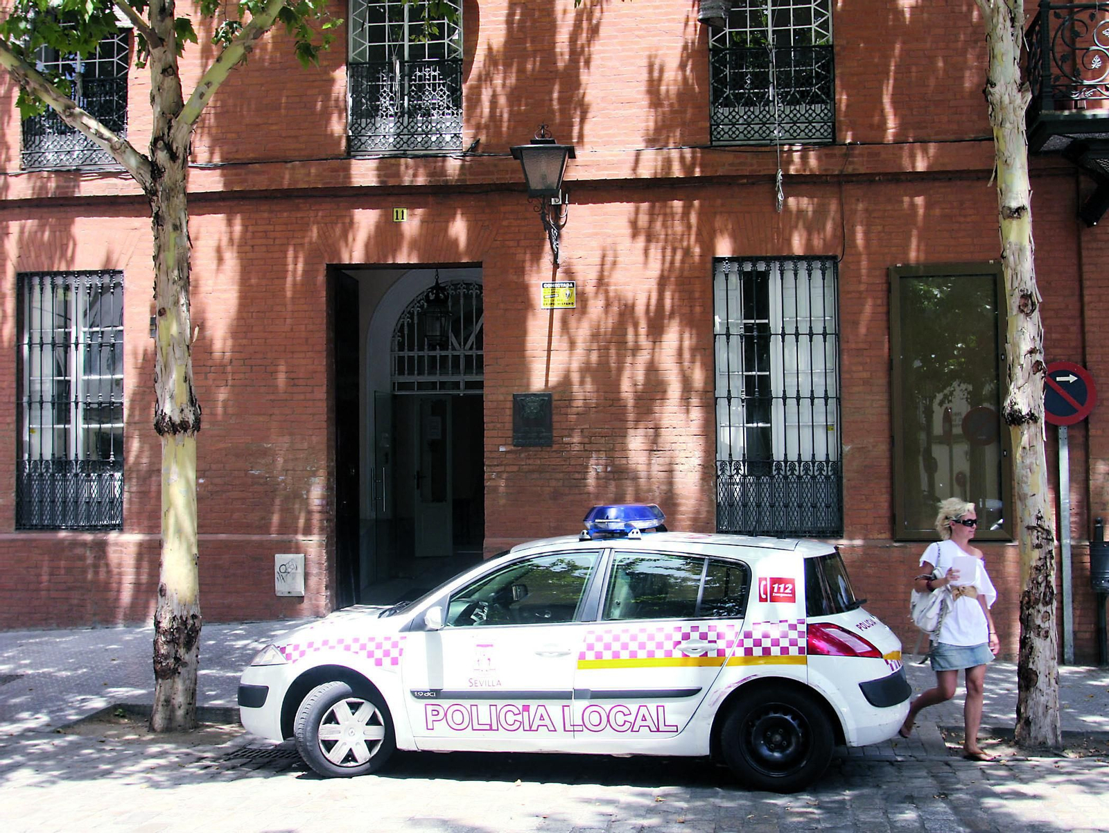 Fachada del distrito Casco Antiguo, en la calle Crédito.