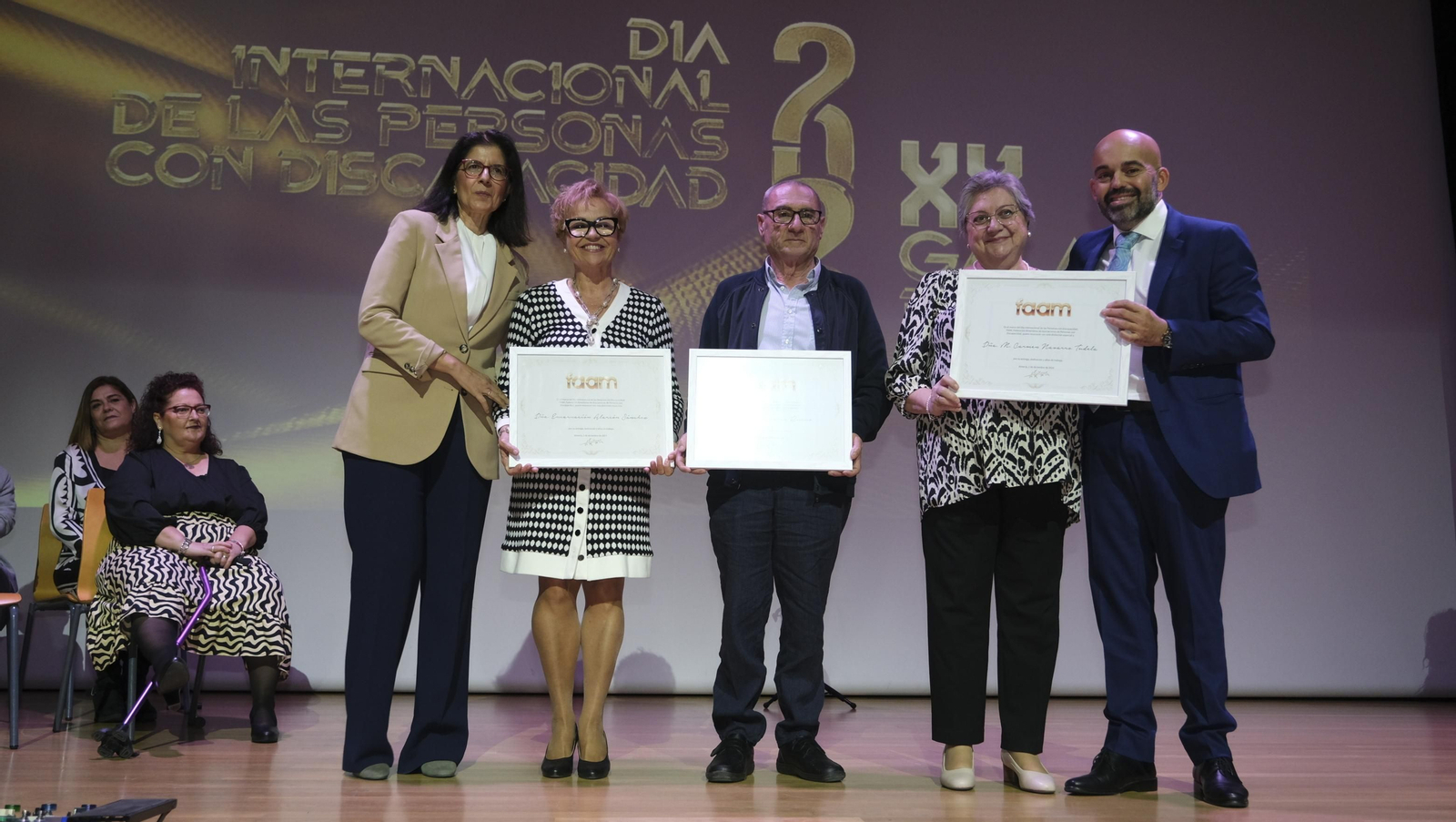 Imágenes de la XX Gala FAAM de Oro 2023, por el Día Internacional de las Personas con Discapacidad