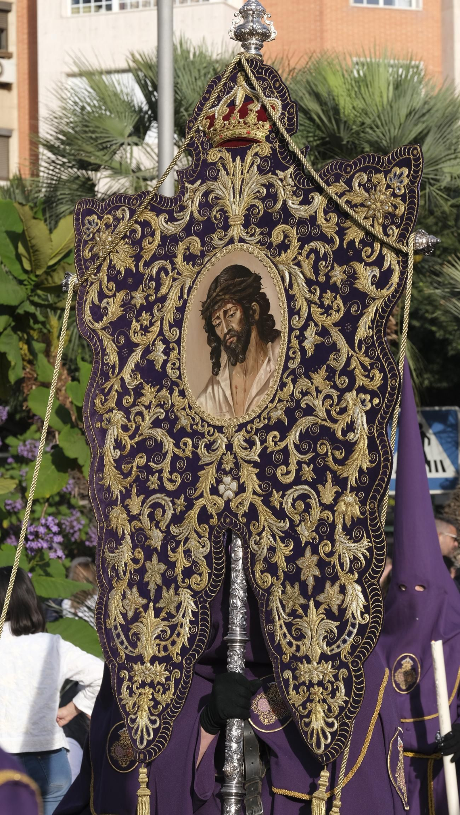 La procesión de Pasión en Almería, en imágenes