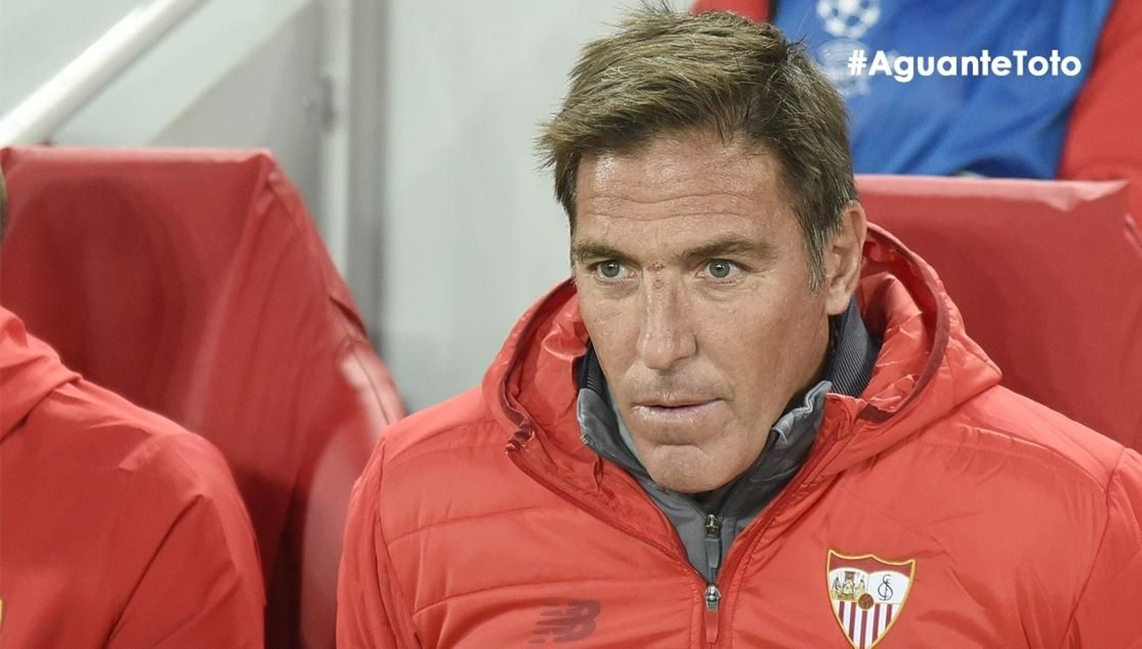 Berizzo , en la foto que ha publicado el club en su web