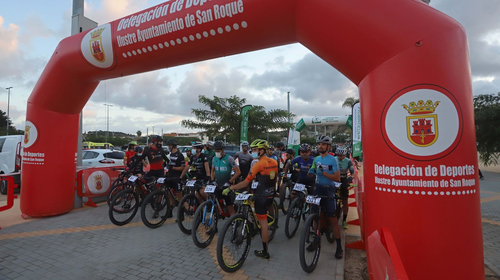 Fotos de la X Maratón MTB Sierra del Arca en la Estación de San Roque