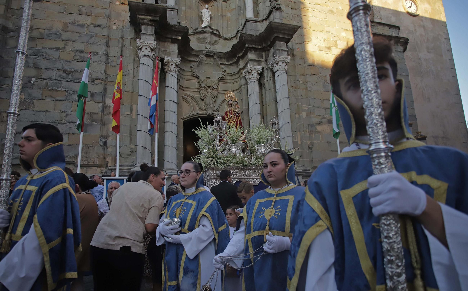 Fotos de la procesión de la Virgen de la Luz en Tarifa