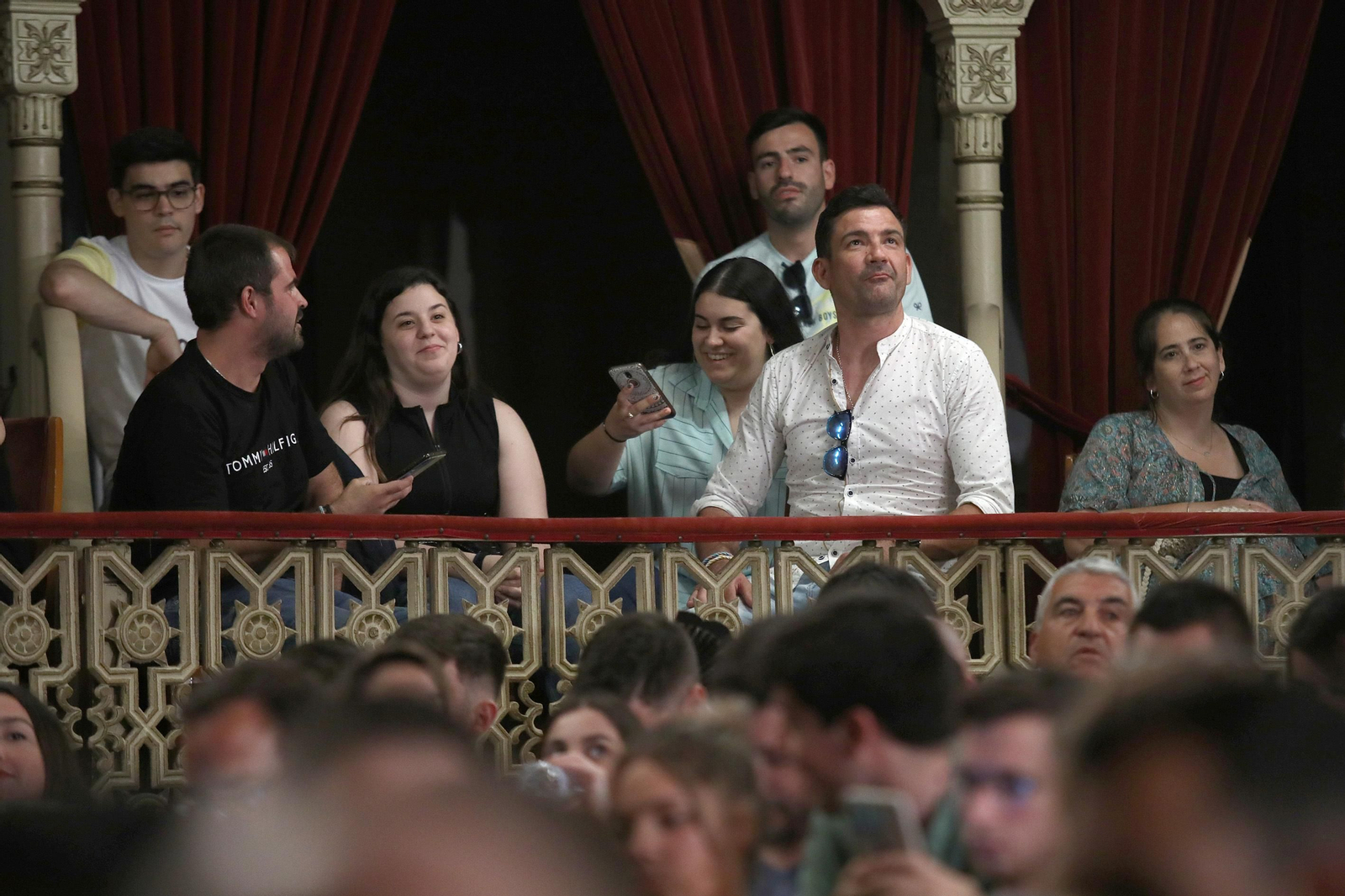 El público de la sesión