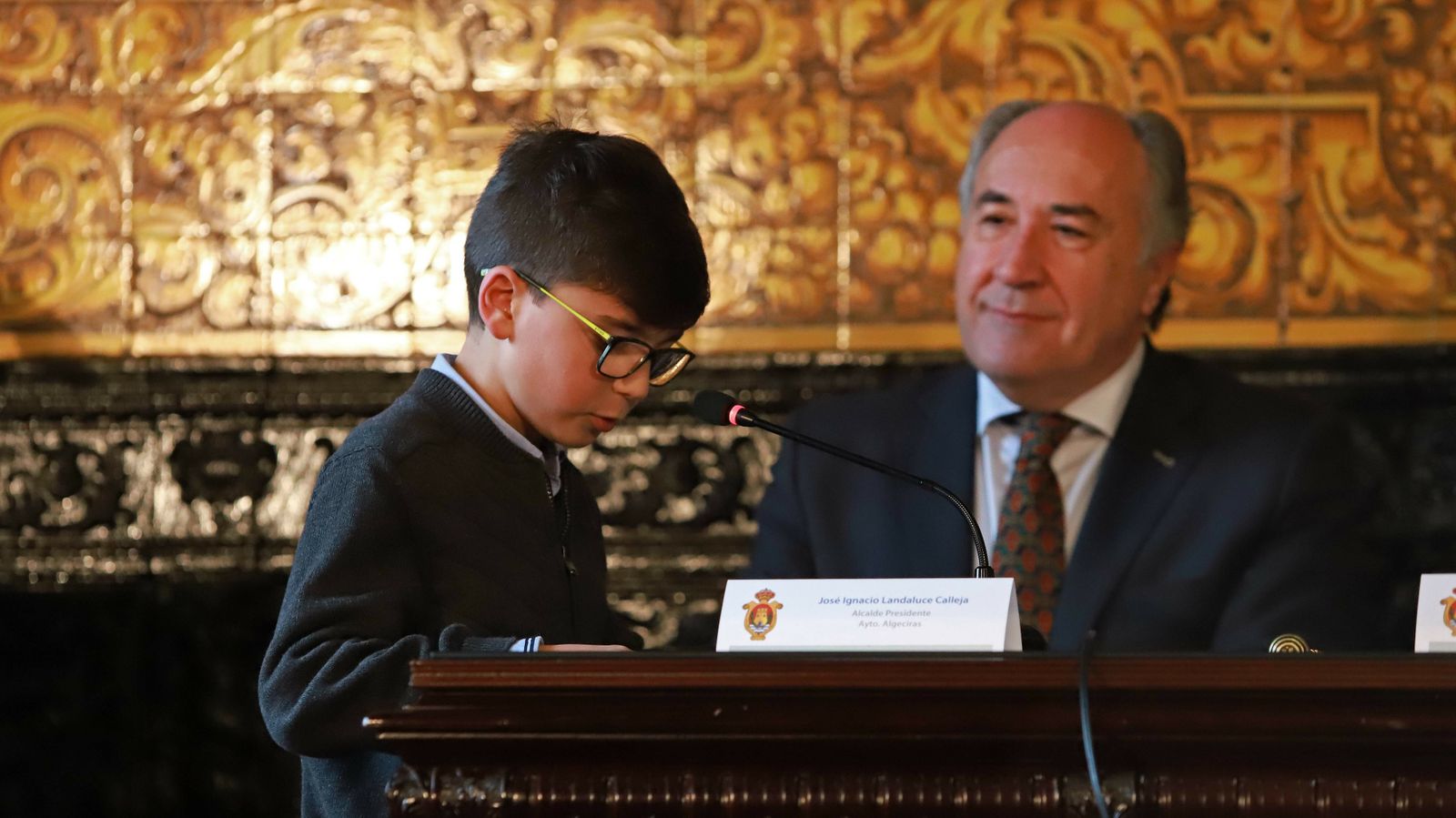 Pleno infantil en el Ayuntamiento de Algeciras