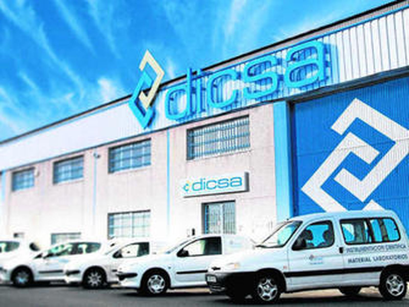 Instalaciones de DICSA,  que inició su actividad en 1987 y está presente en toda Andalucía y también en Extremadura.