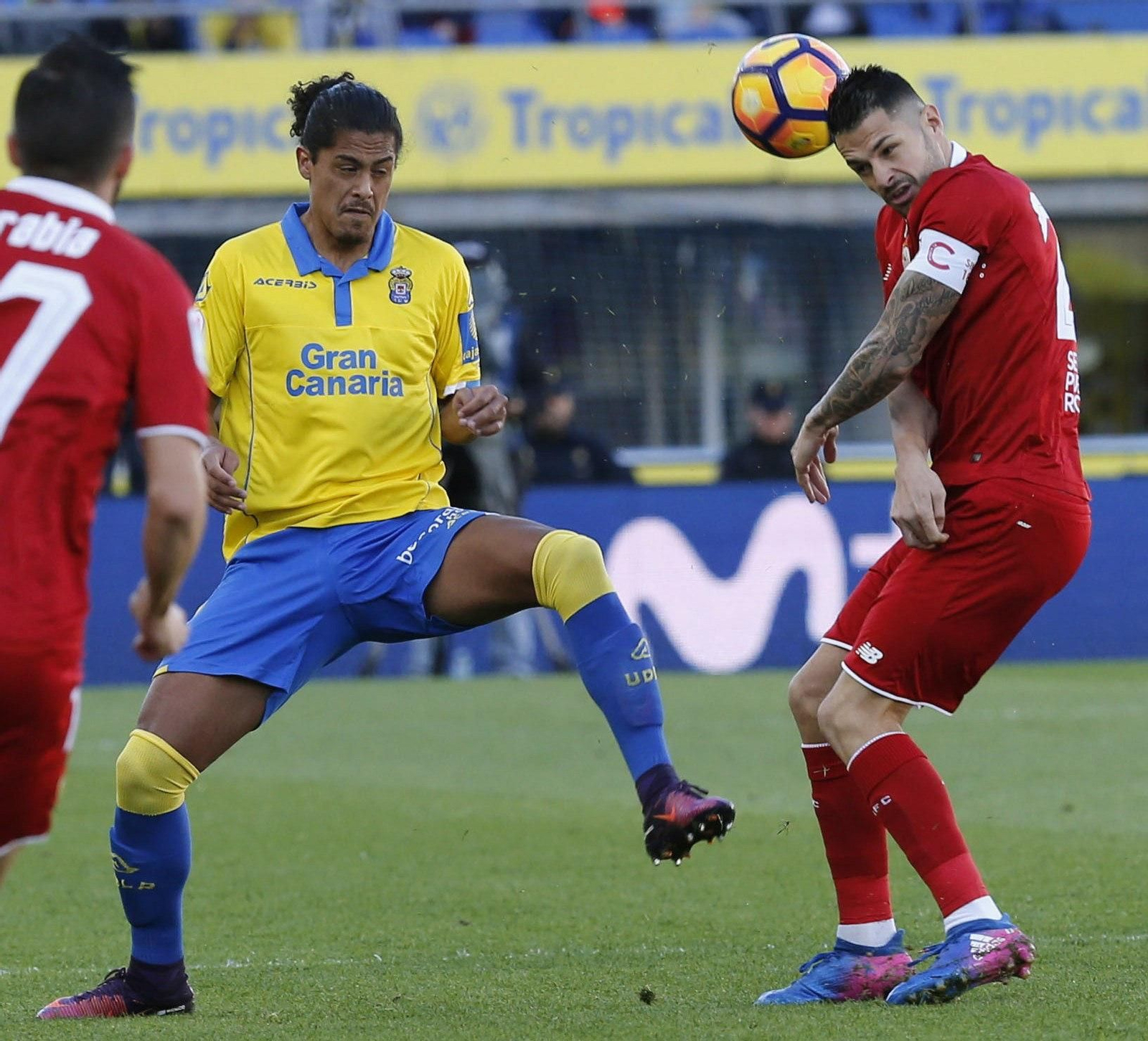 Las imágenes del Las Palmas-Sevilla