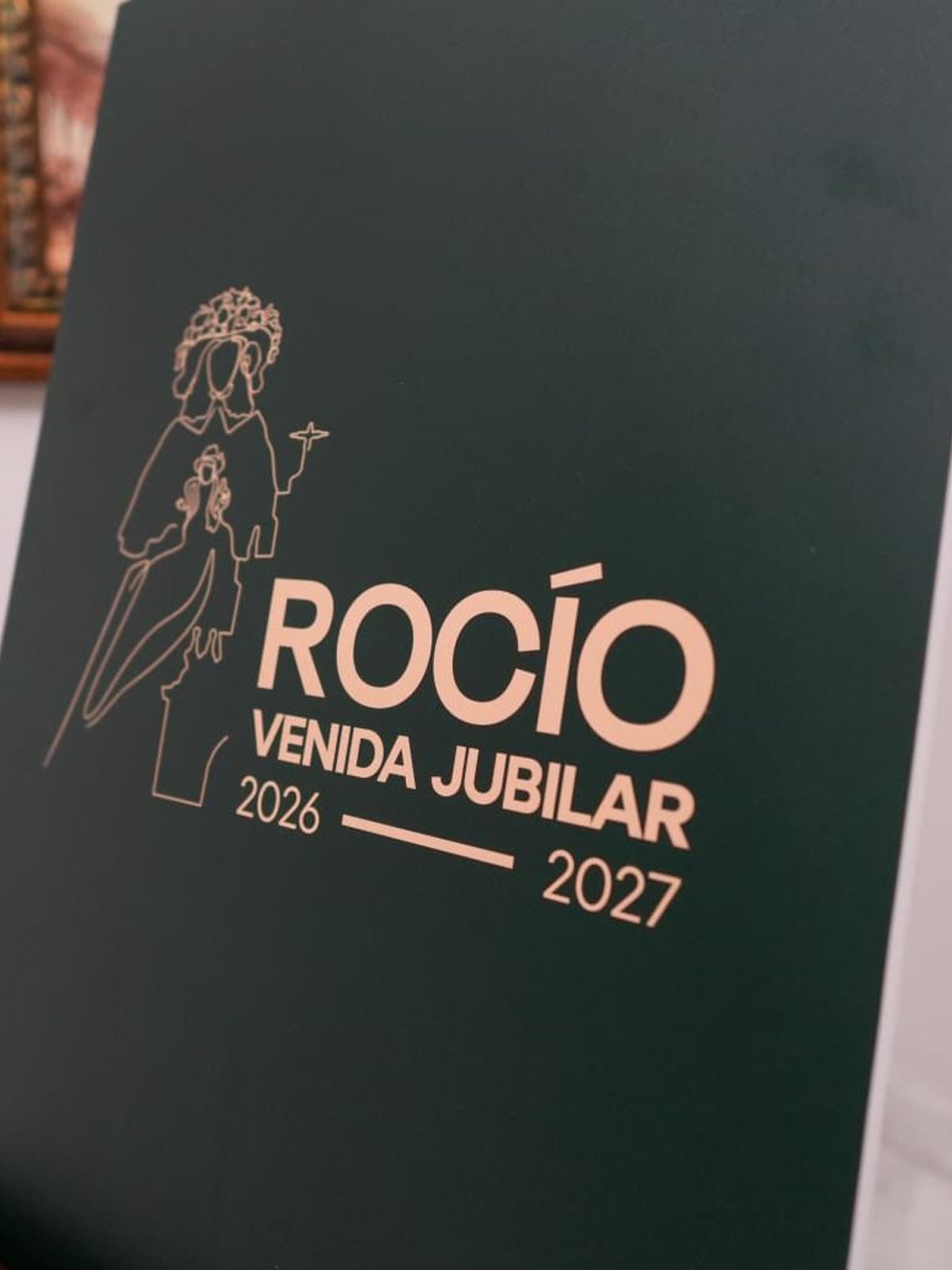 Cartel de la Venida Jubilar de la Virgen del Rocío.